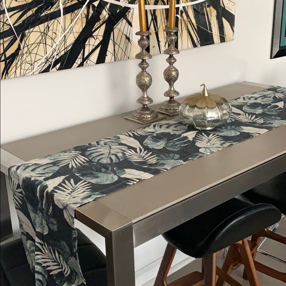 Beautiful cb2 table runner